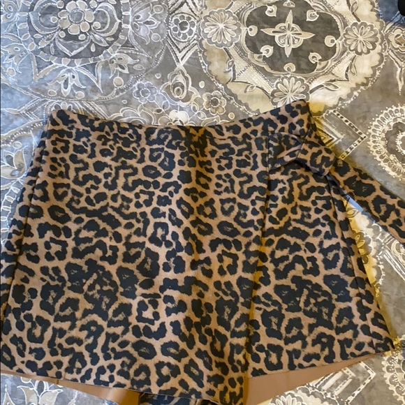 Zara Cheetah Print Skort - Picture 3 of 3